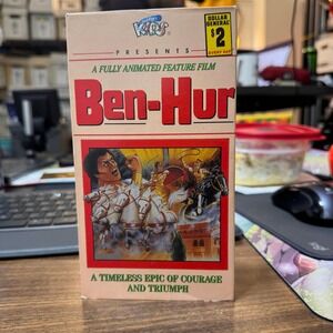 Just for Kids Presents Ben Hur A Fully Animated Feature Film VHS 60 Min
